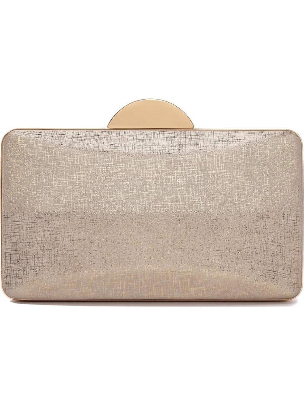Chic Champagne Clutch Purse for Women | Elegant Evening Handbag for Events